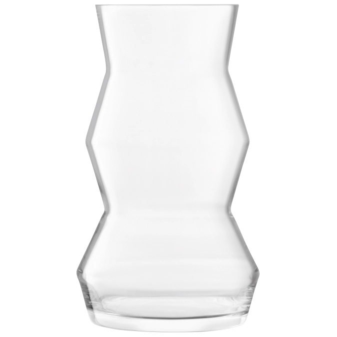 Sculpt vase/lanterne H36cm transparent