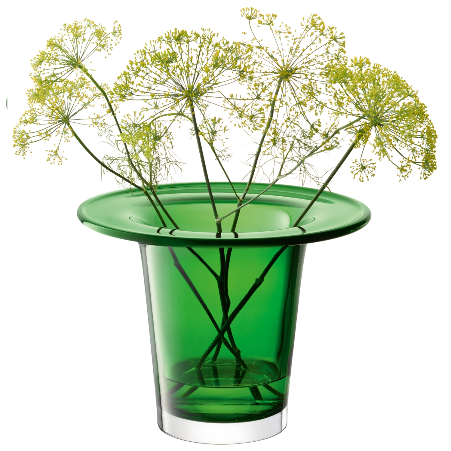 Victoria vase/lanterne H19cm vert fougère