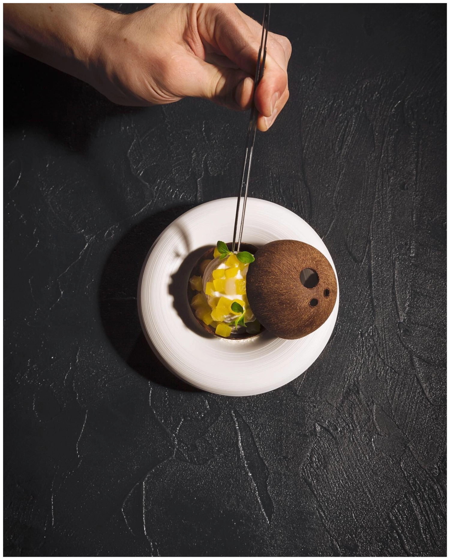 Hemisphere assiette Bubble mini