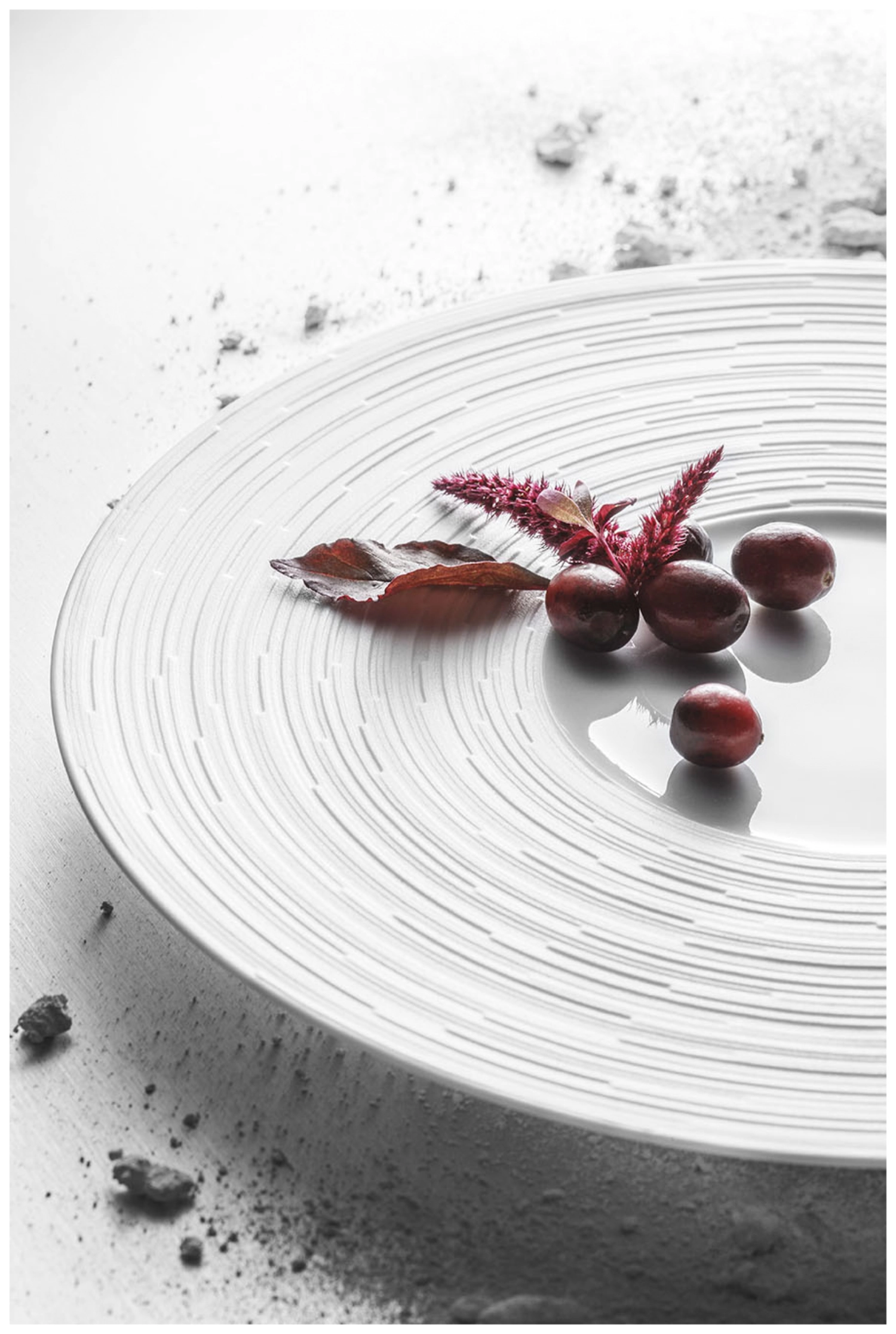 Labyrinthe assiette à dessert