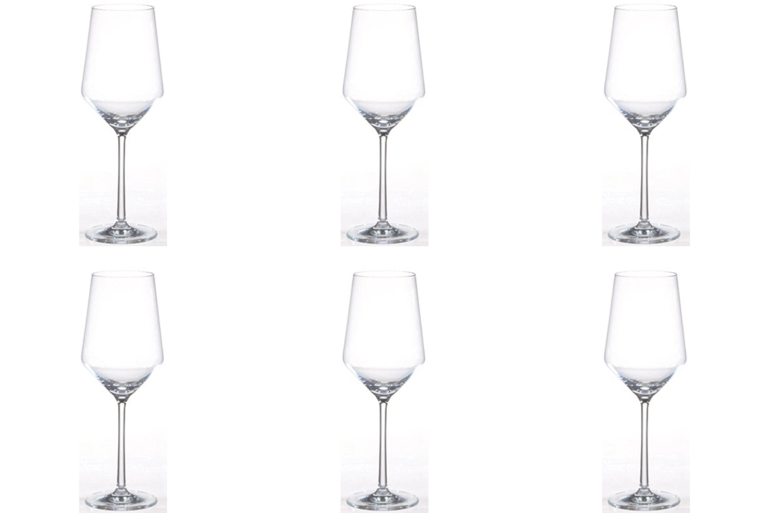 Lot de 6 verres à vin blanc Belfesta/Pure 0