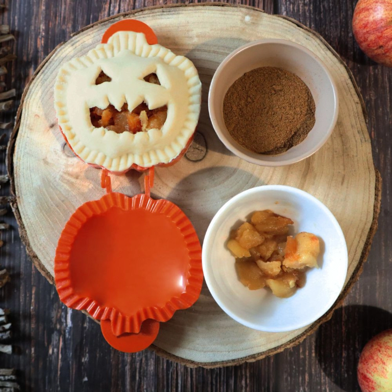 Moule à pâte halloween citrouille fantôme