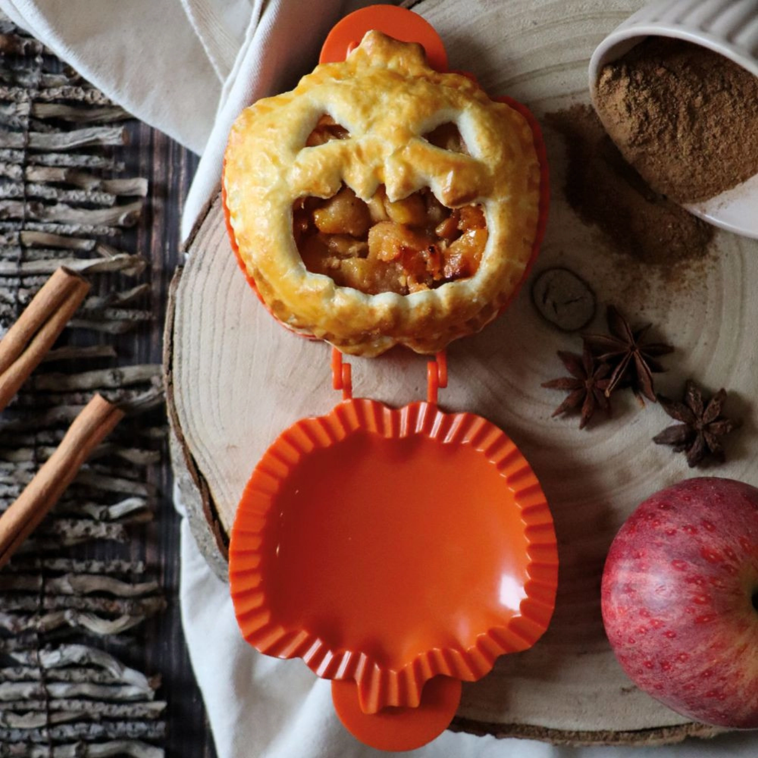 Moule à pâte halloween citrouille fantôme