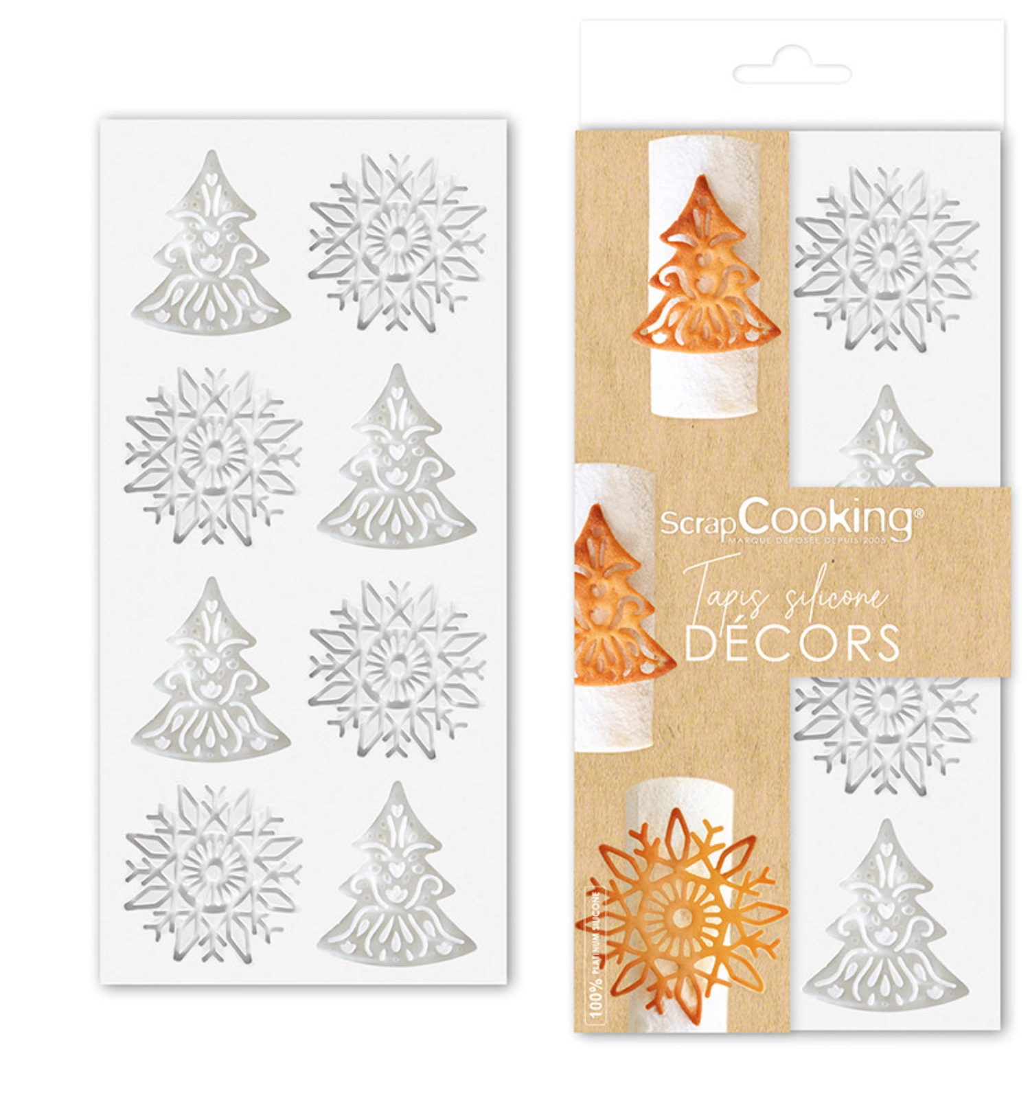 Moule à pâtisserie pour topper de gâteau noël