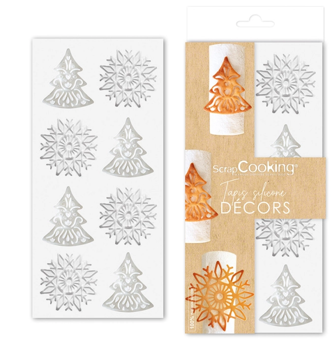 Moule à pâtisserie pour topper de gâteau noël