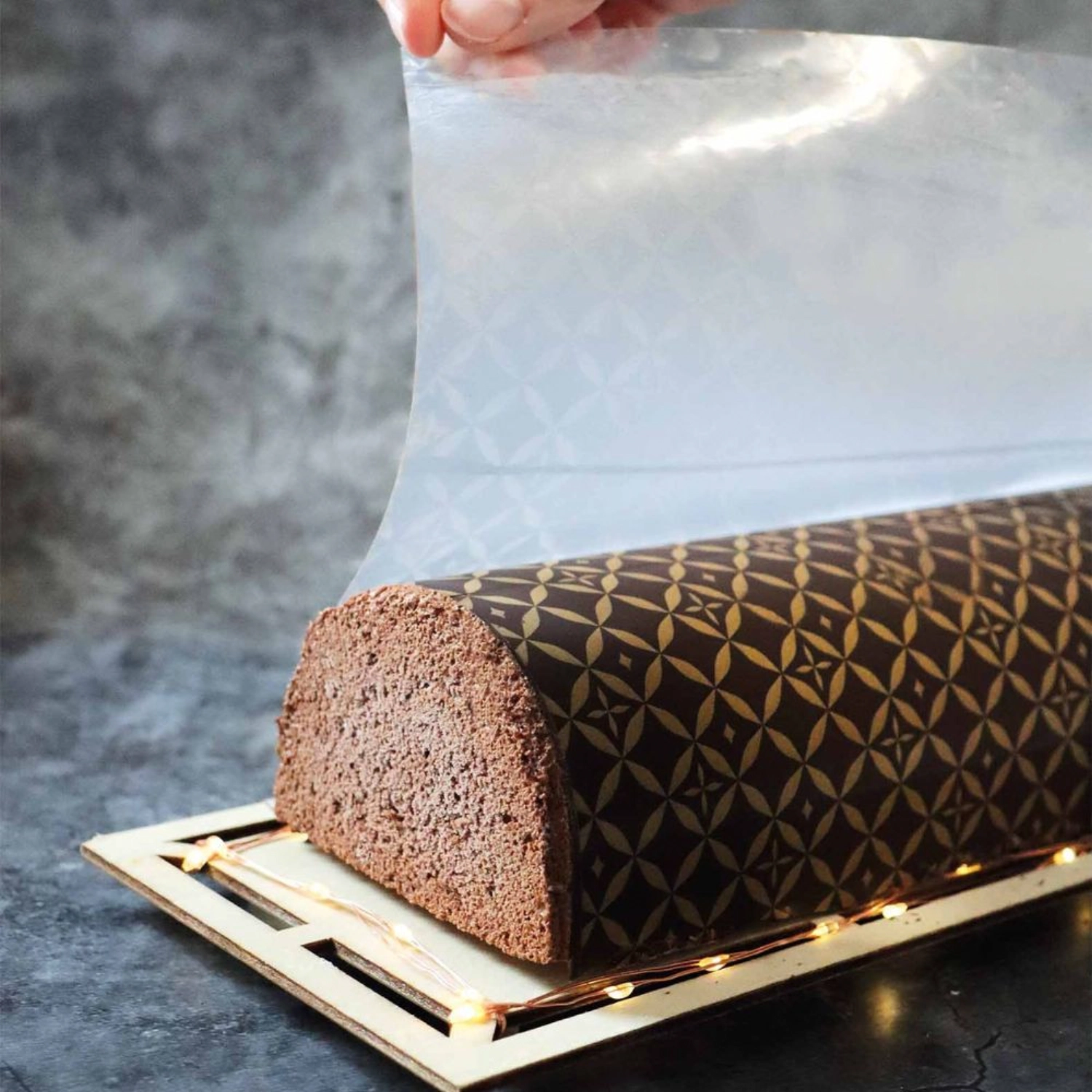 Set de 2 feuilles de transfert couture goût chocolat