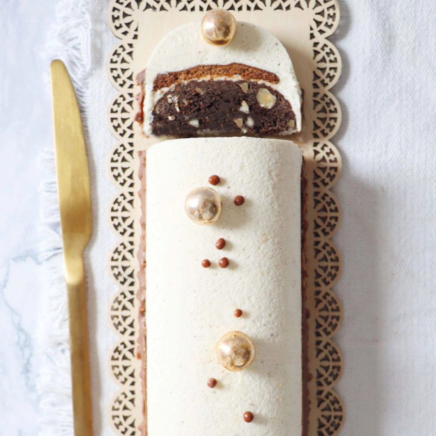 Schokoladen Kugeln gemischt