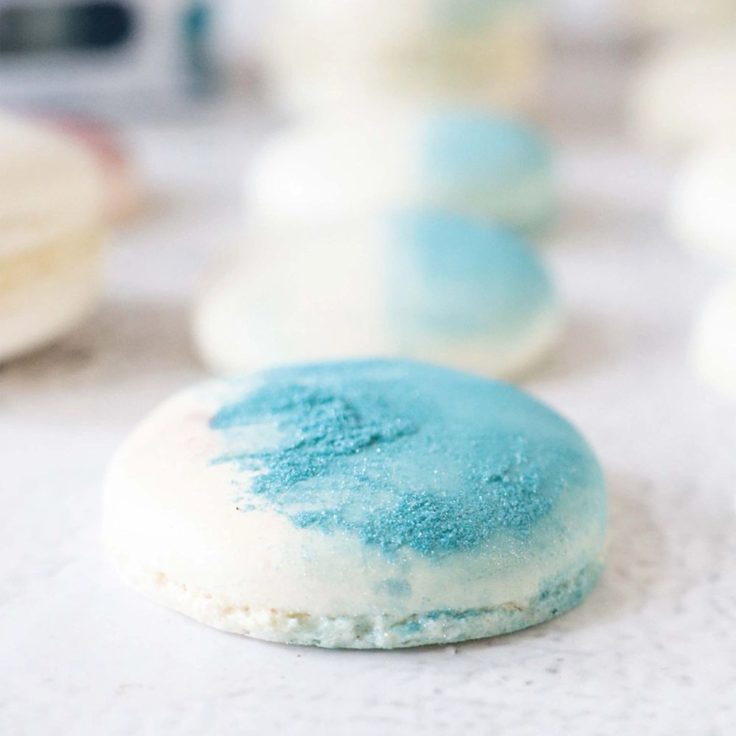 Farbpulver kaltes Oberflächendekor irisierend