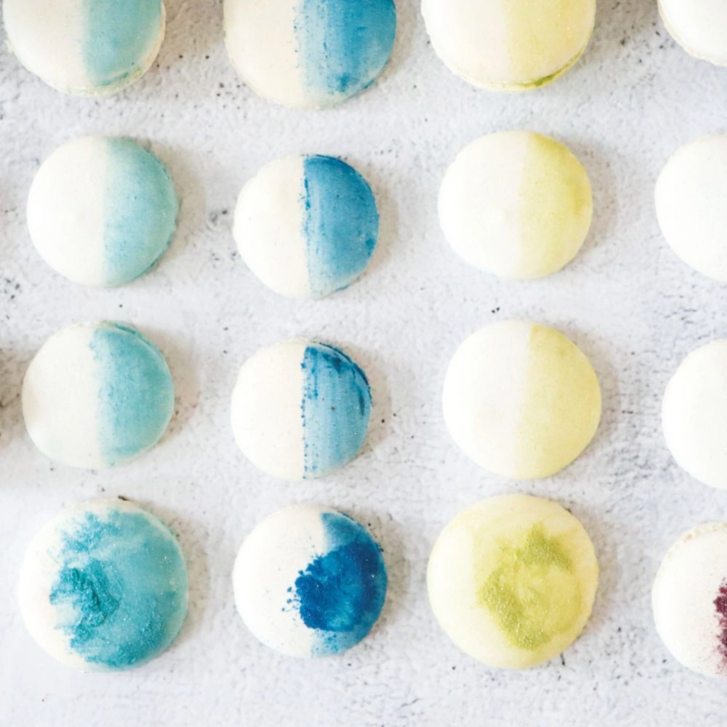 Farbpulver kaltes Oberflächendekor irisierend