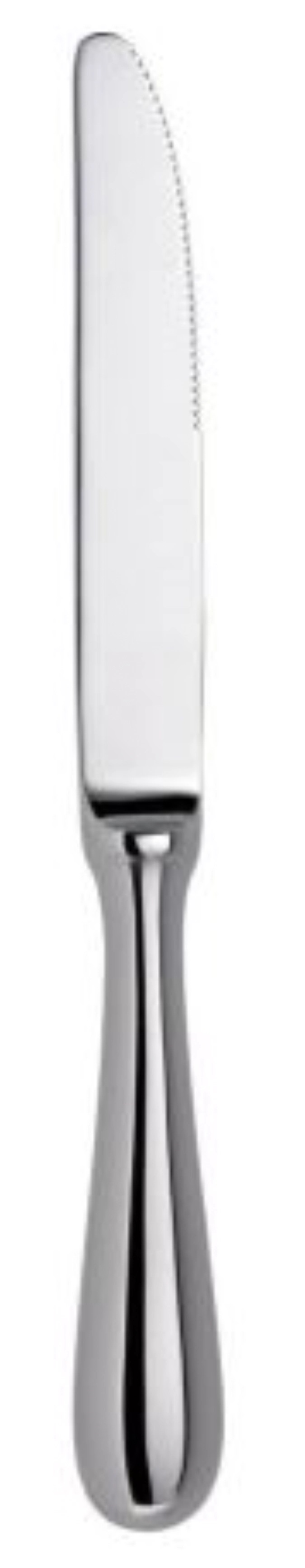 Baguette Tafelmesser Hohlheft versilbert