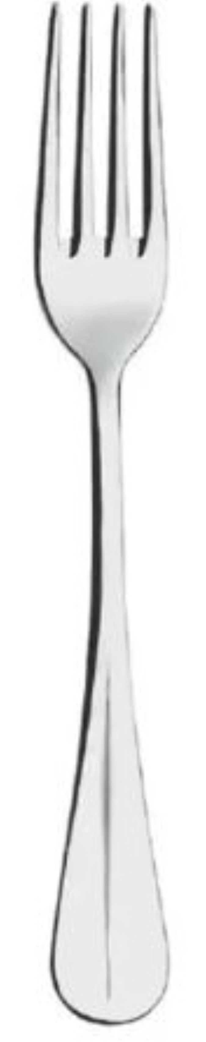 Baguette Tafelgabel versilbert