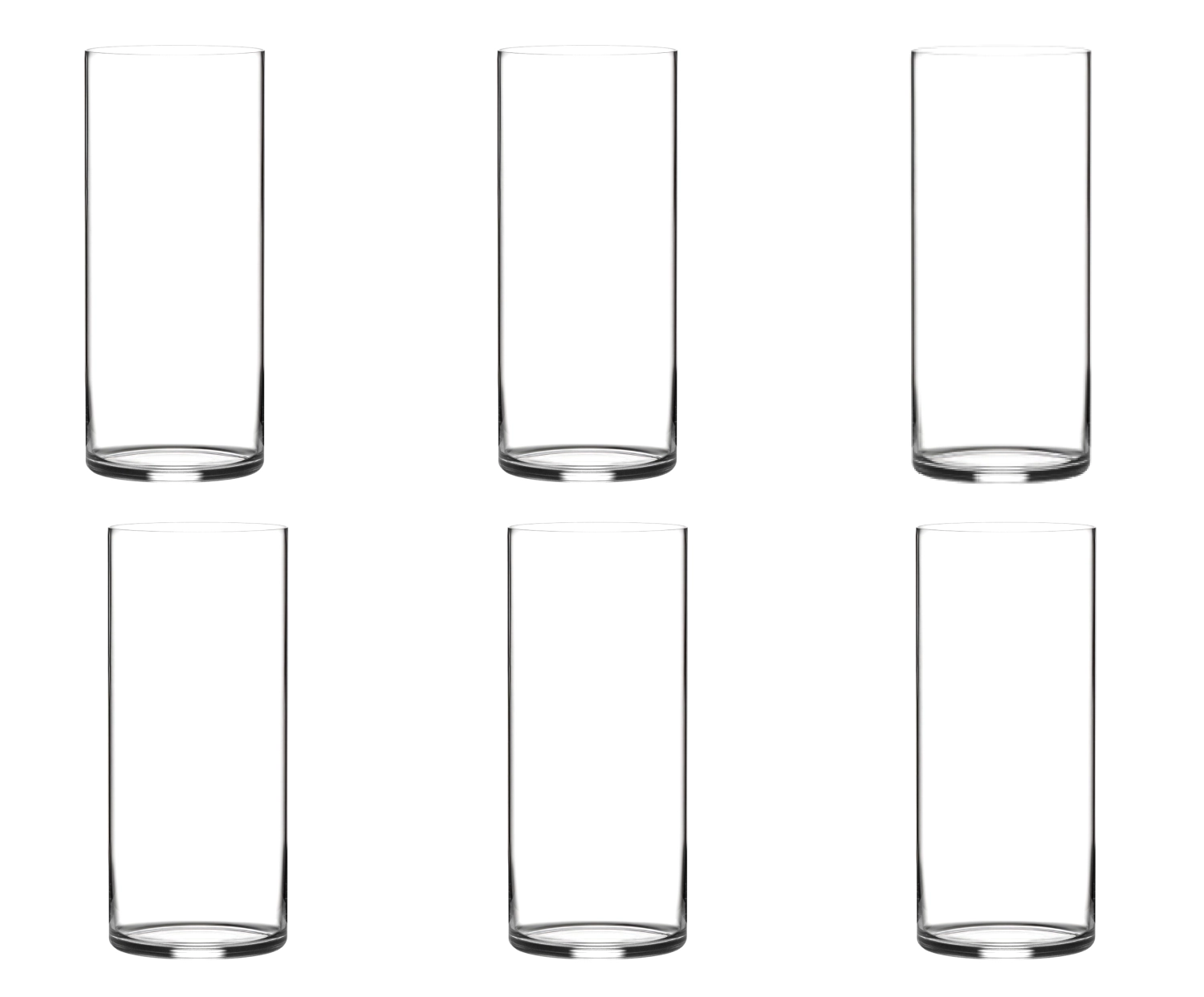 6er Set Kyoto Bar Longdrinkbecher