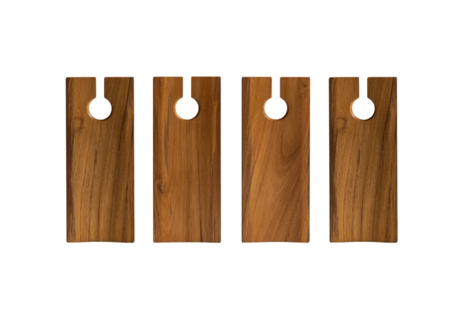 Bistro plateau traiteur pour verre à vin et canapes