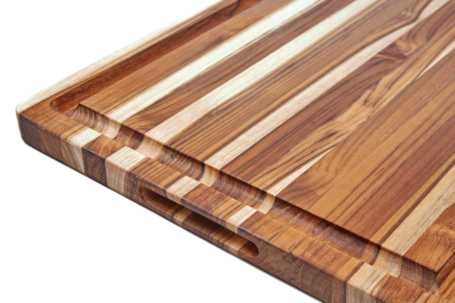 Scandi Planche de service rainure profond pour jus