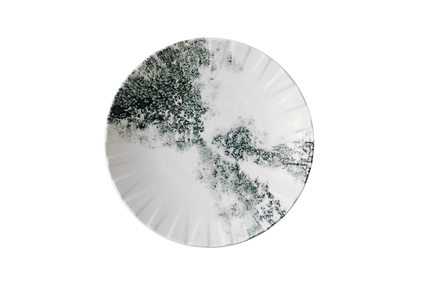 Alchemy Abstract Smoke Black Coupe Teller tief