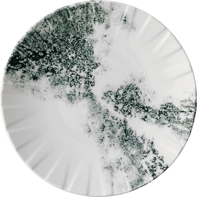 Alchemy Abstract Smoke Black Coupe Teller flach