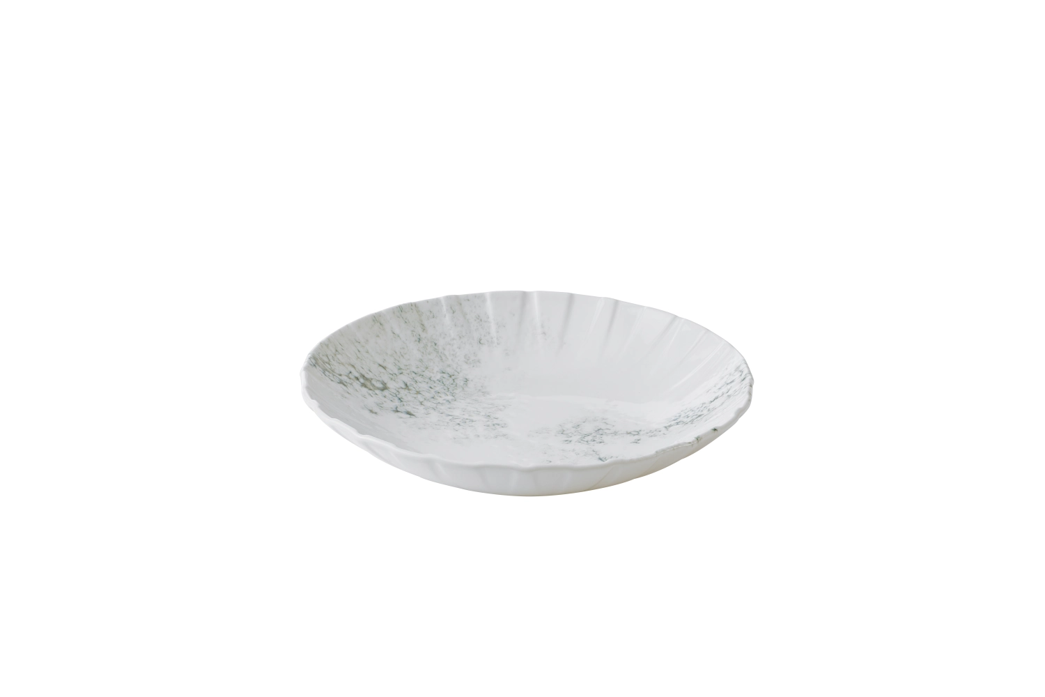 Alchemy Abstract Smoke Grey Coupe assiette creuse