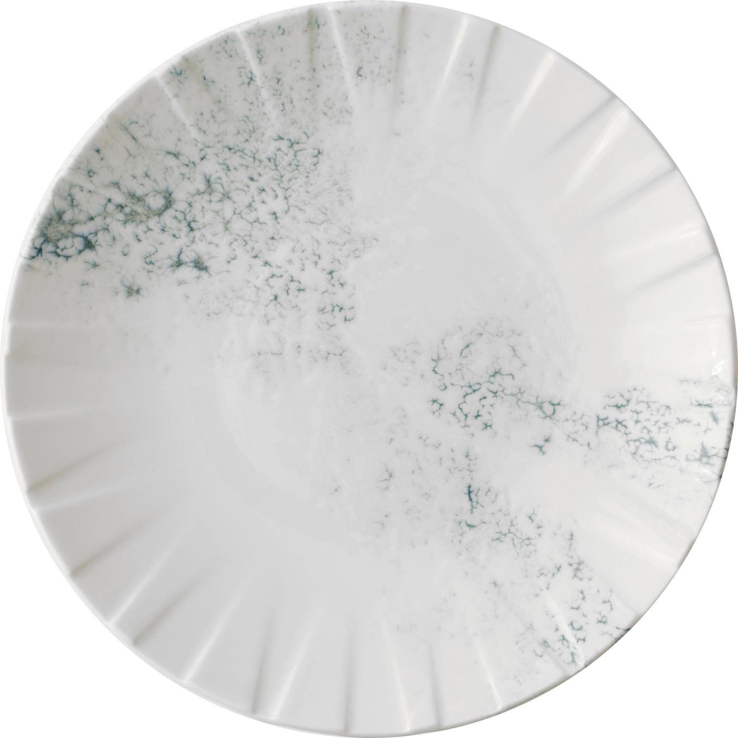 Alchemy Abstract Smoke Grey Coupe Teller flach