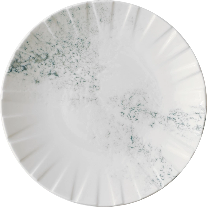 Alchemy Abstract Smoke Grey Coupe Teller flach