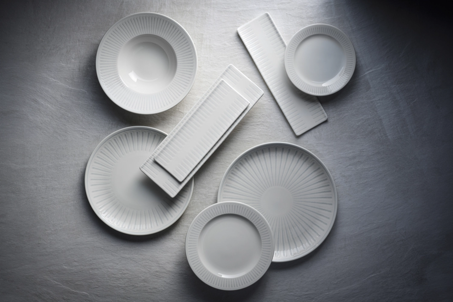 Era Grey Coupe Assiette plate