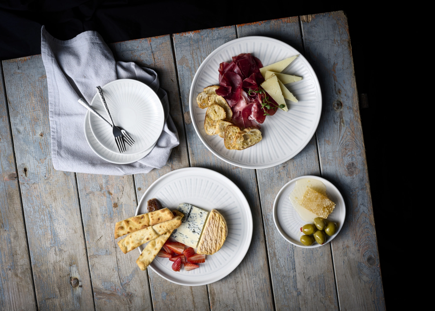 Era Grey Coupe Assiette plate