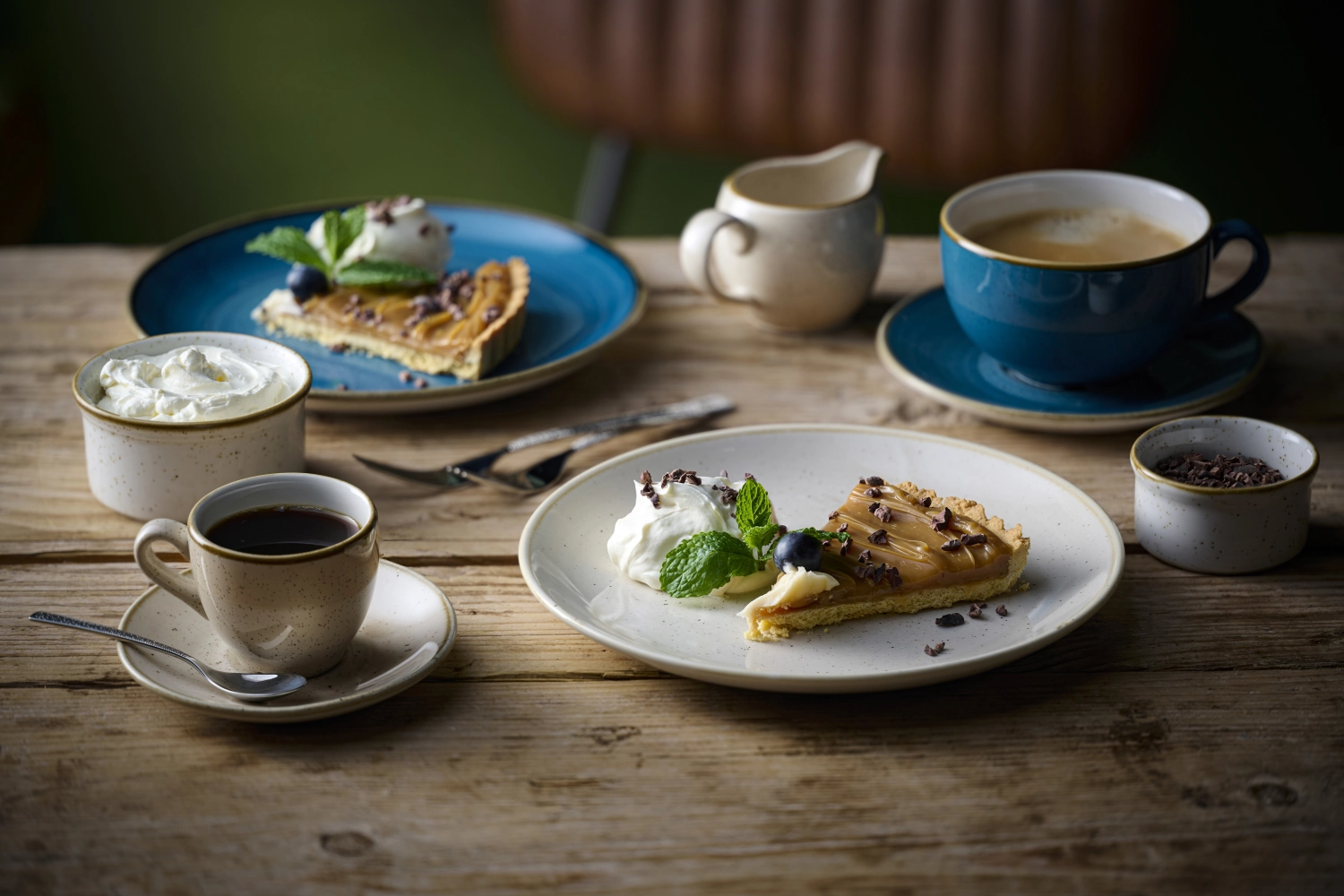 Stonecast Nutmeg Cream soucoupe