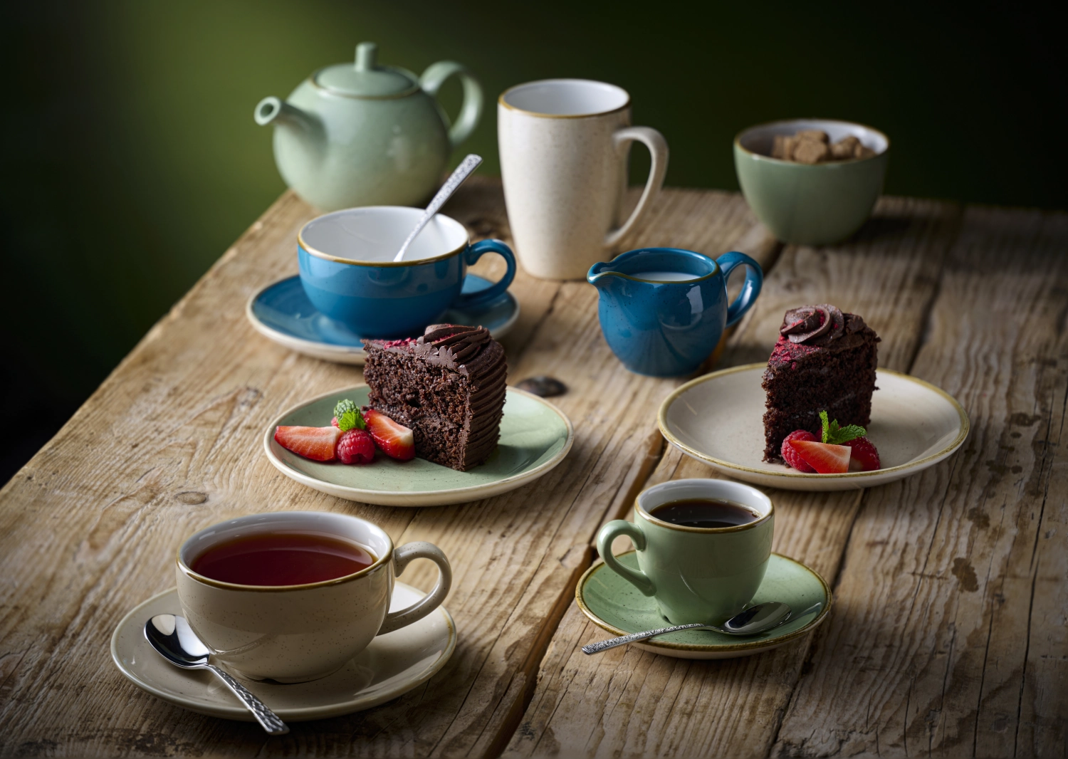 Stonecast Sage Green Soucoupe