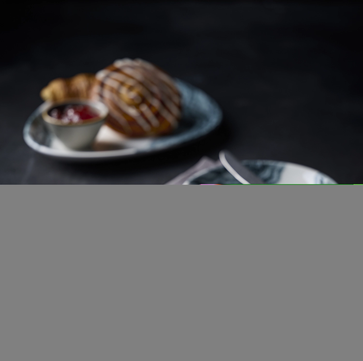 Tide Black Untertasse