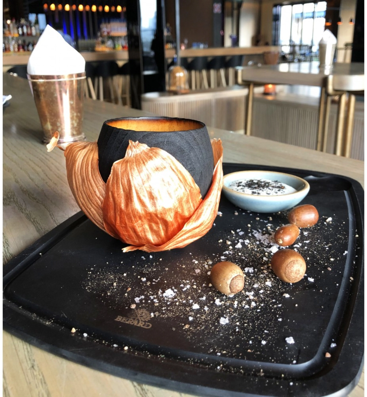 WoodFiber Café Plateau de service