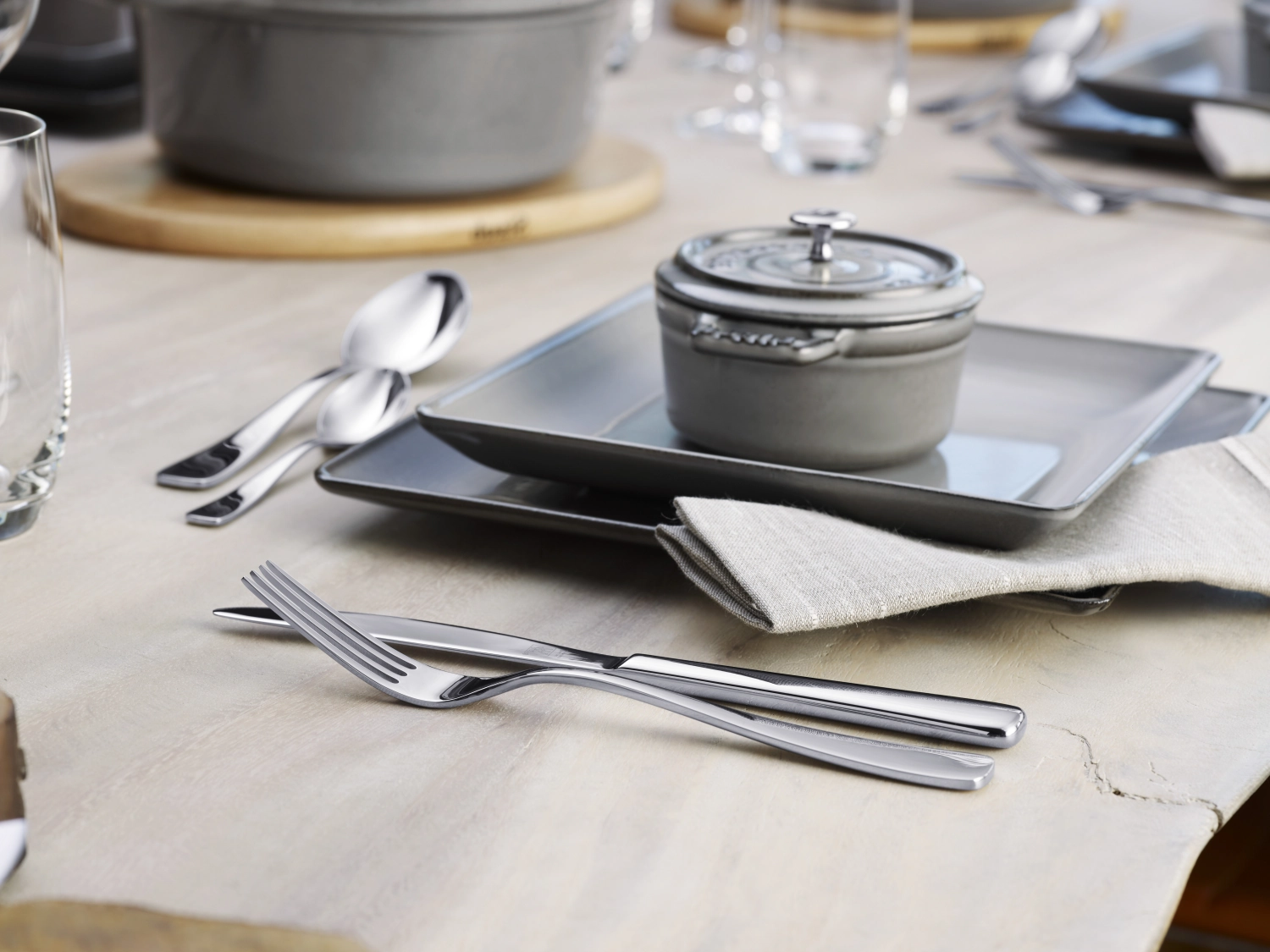 68tlg. Soho Menübesteck poliert