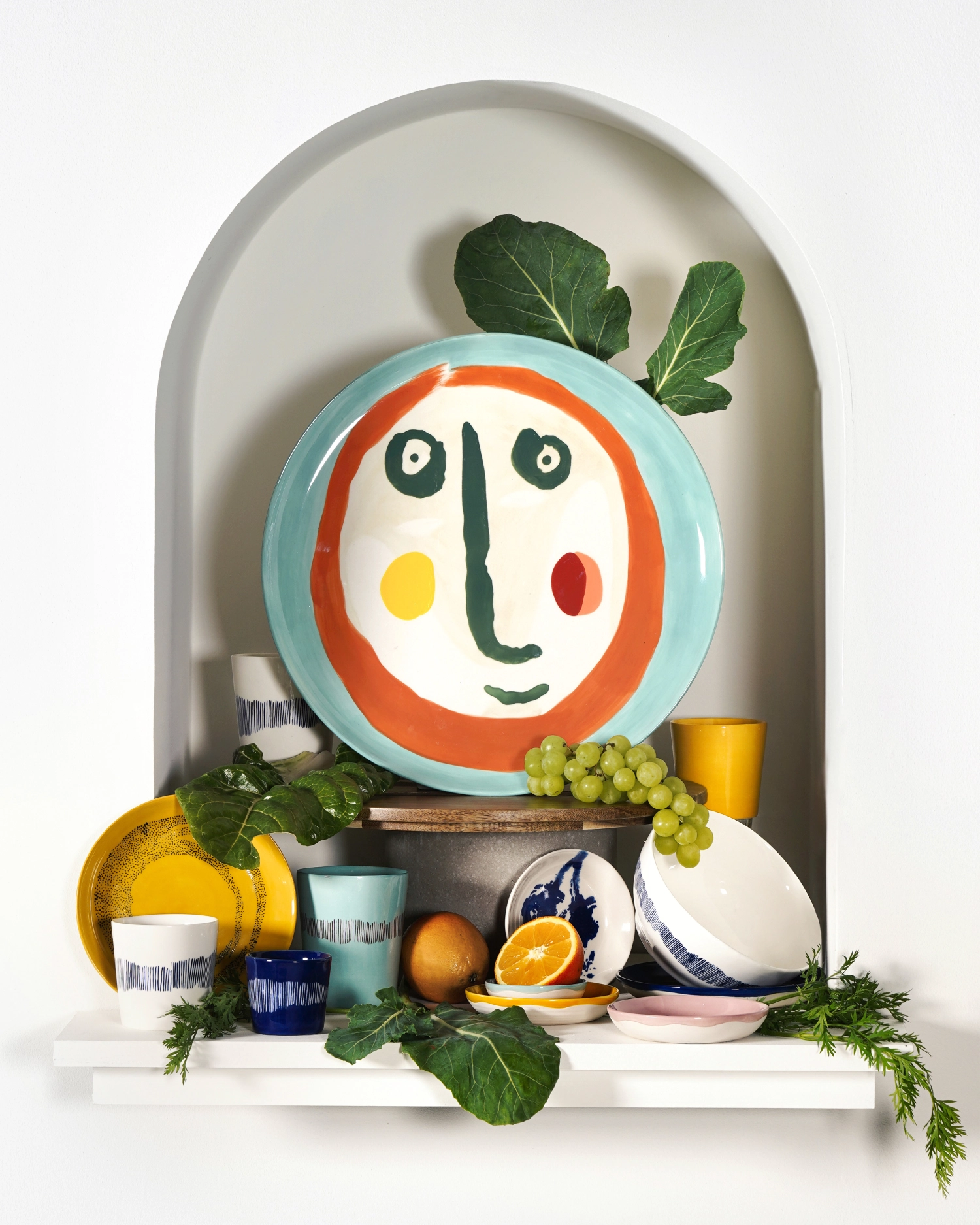 Ottolenghi Assiette plate Face N°2