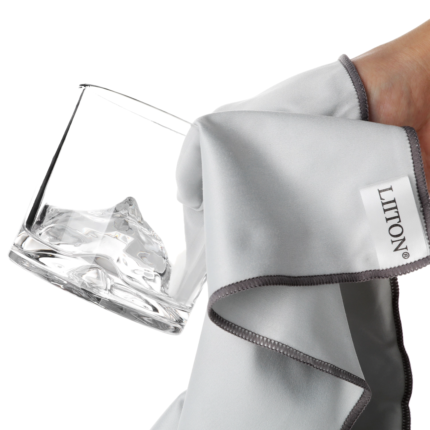 Chiffon de polissage pour verres en cristal microfibre