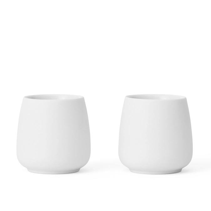 Lot de 2 tasses à thé Nicola double paroi