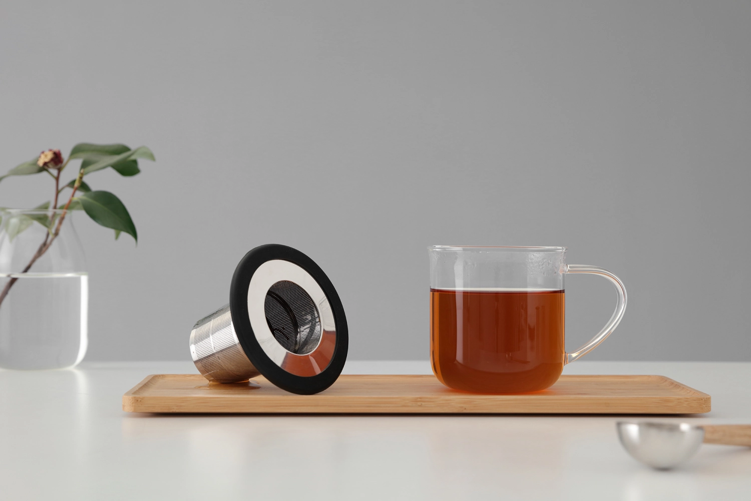 Infusion passoire à thé pliable