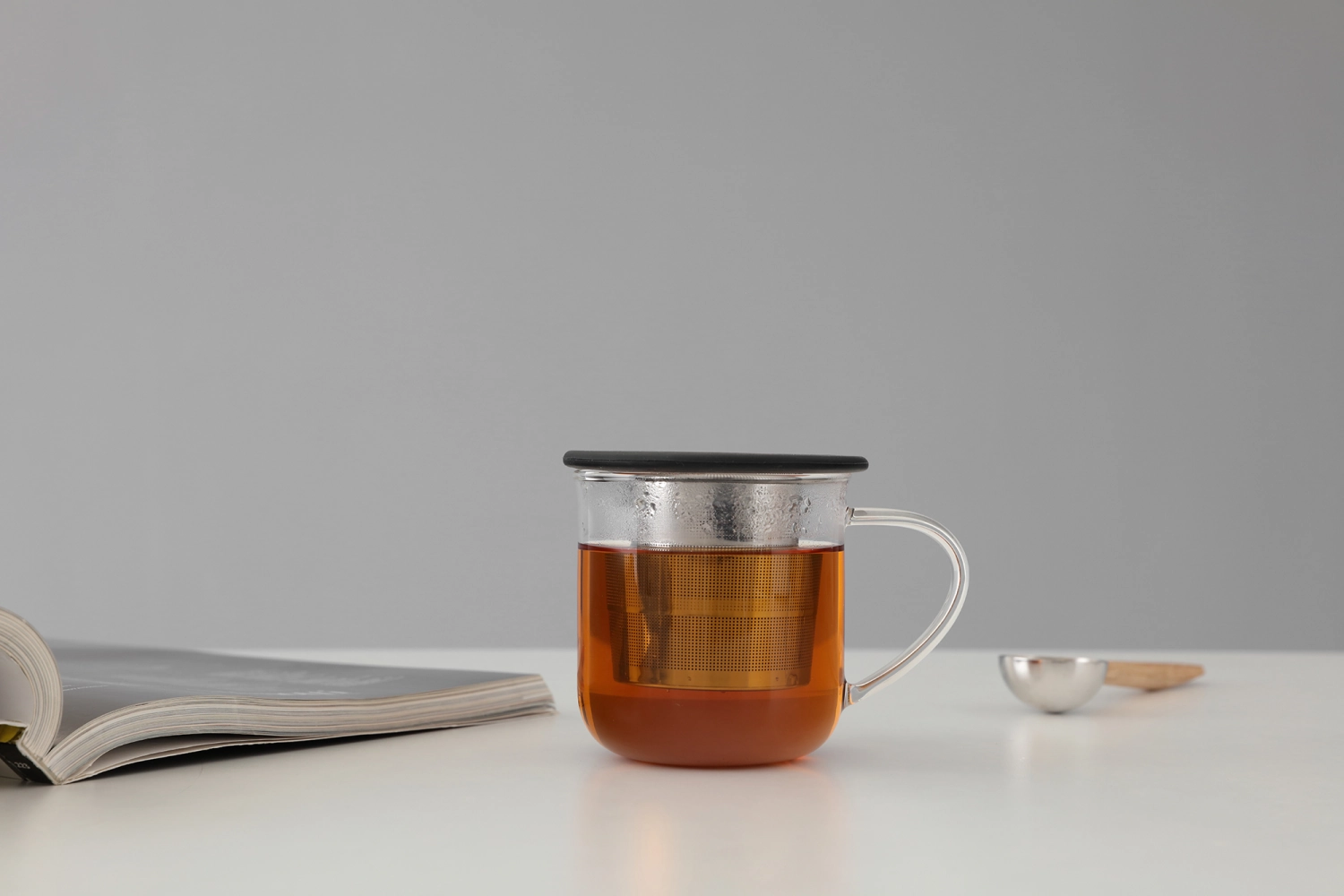 Infusion passoire à thé pliable