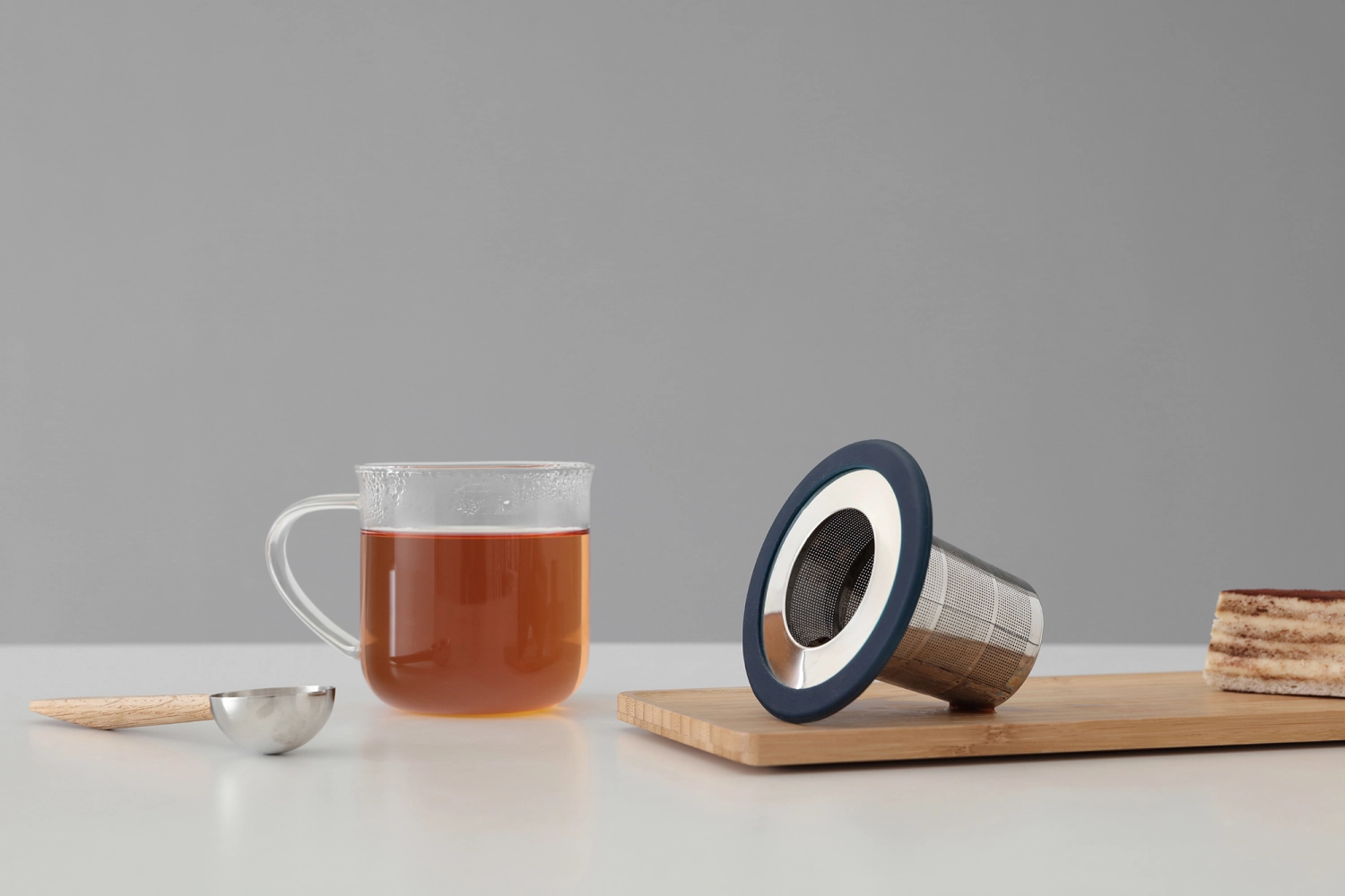 Infusion passoire à thé pliable