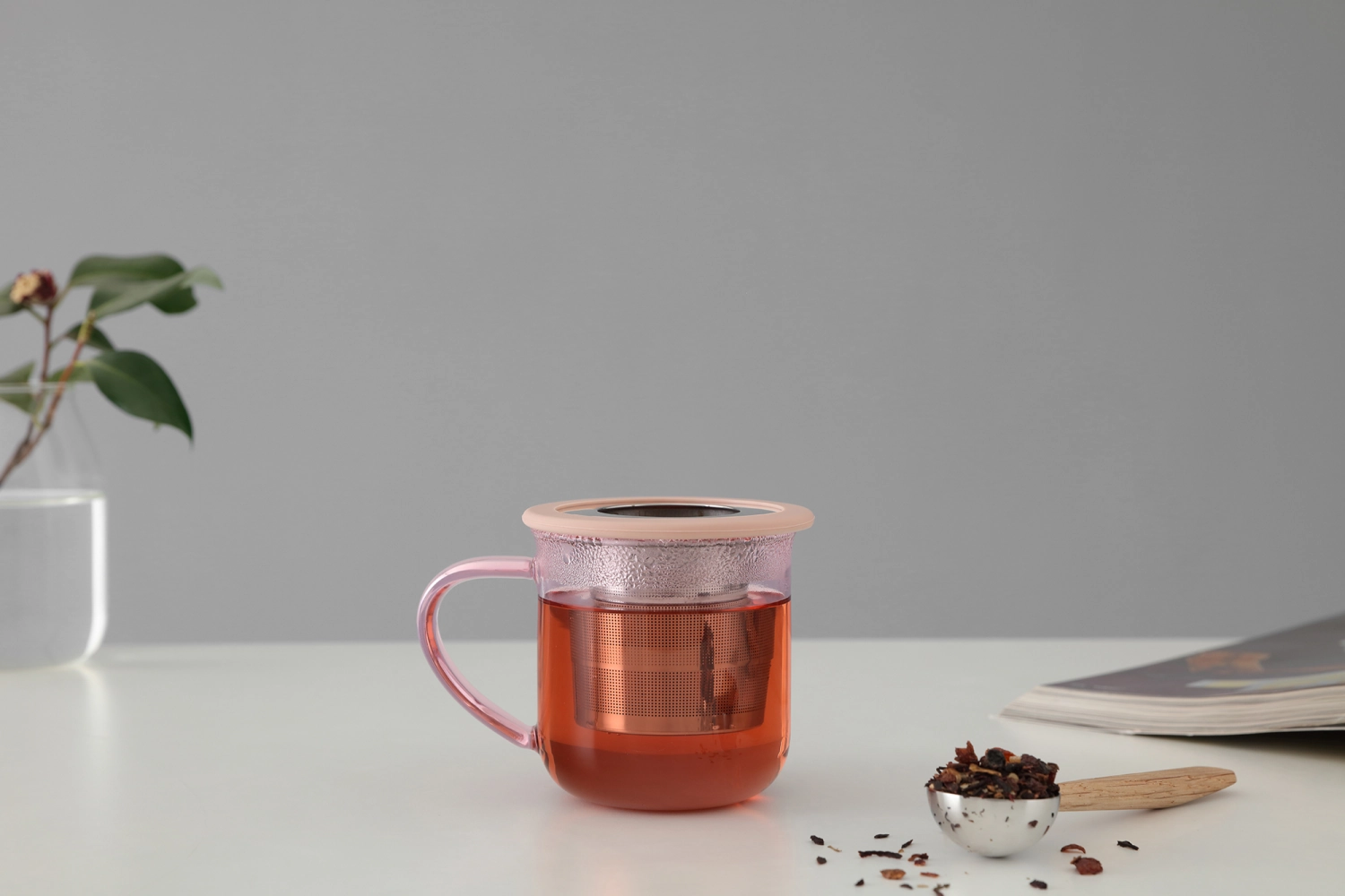 Infusion passoire à thé pliable