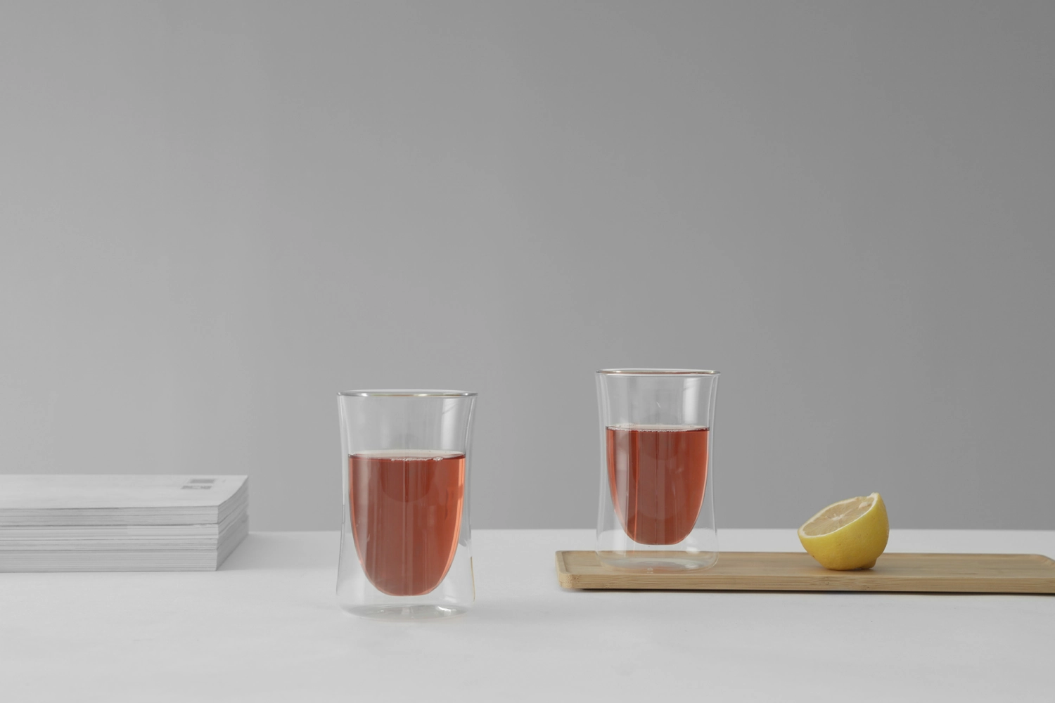 Lot de 2 tasses Classic Curve L double paroi