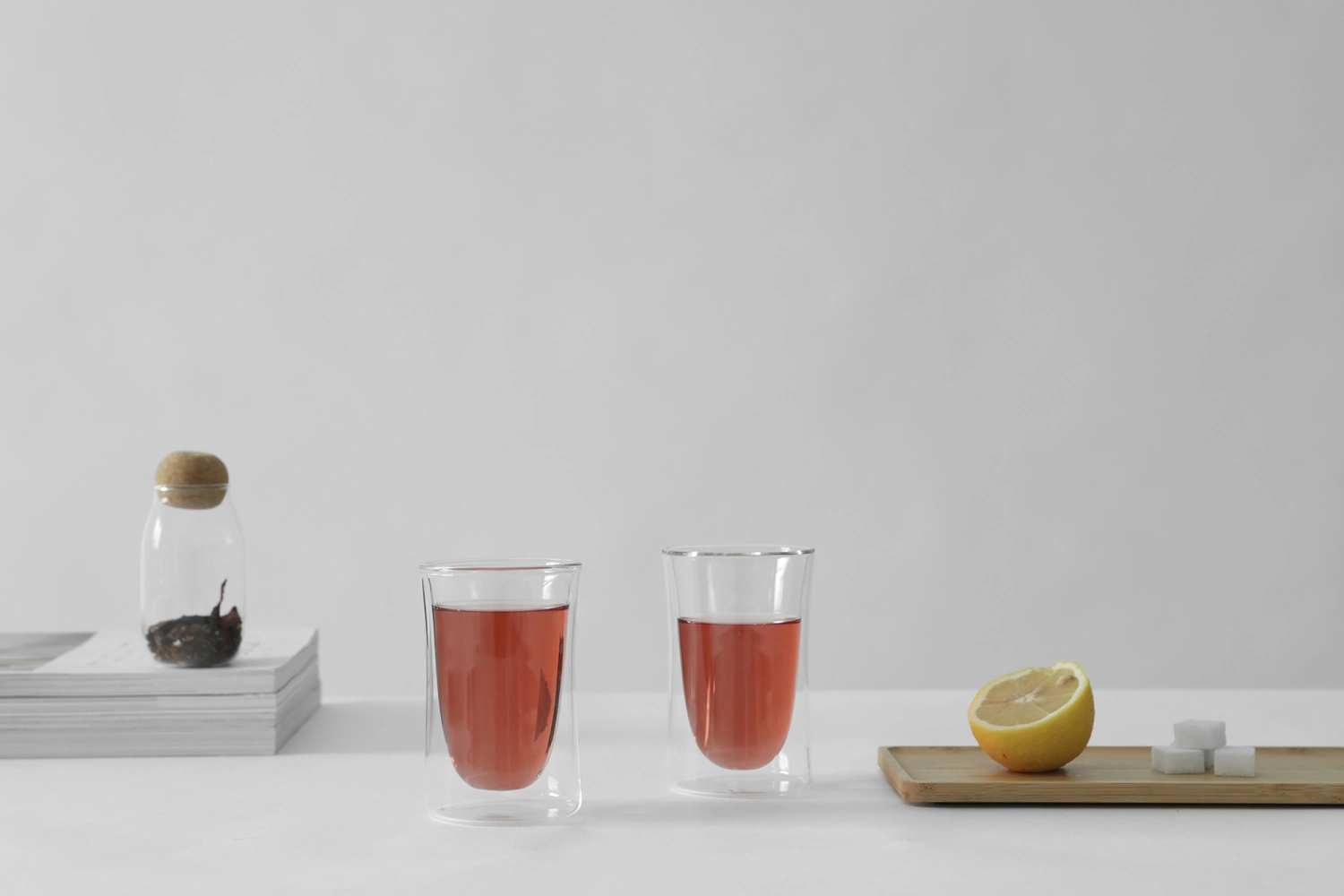 Lot de 2 tasses Classic Curve L double paroi