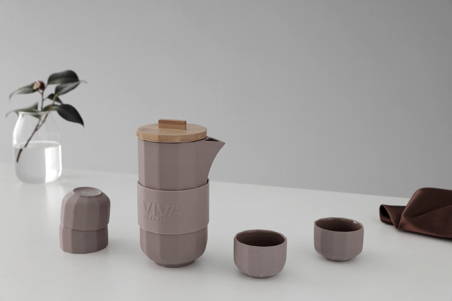 Set de 3 pots à thé Alexander & tasse