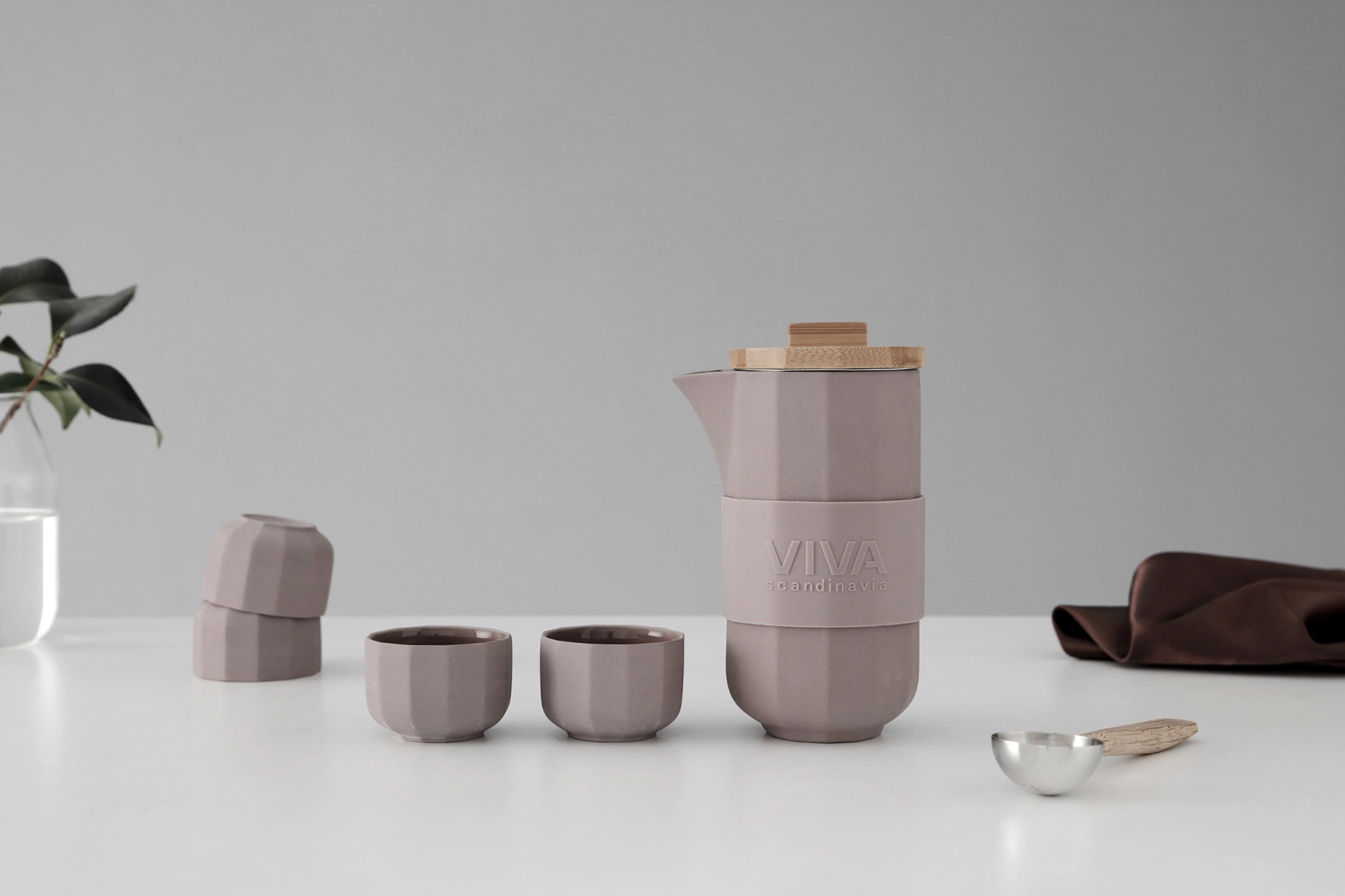 Set de 3 pots à thé Alexander & tasse