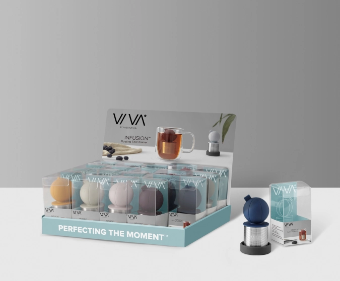 Lot de 20 tamis à thé Infusion Floating Display