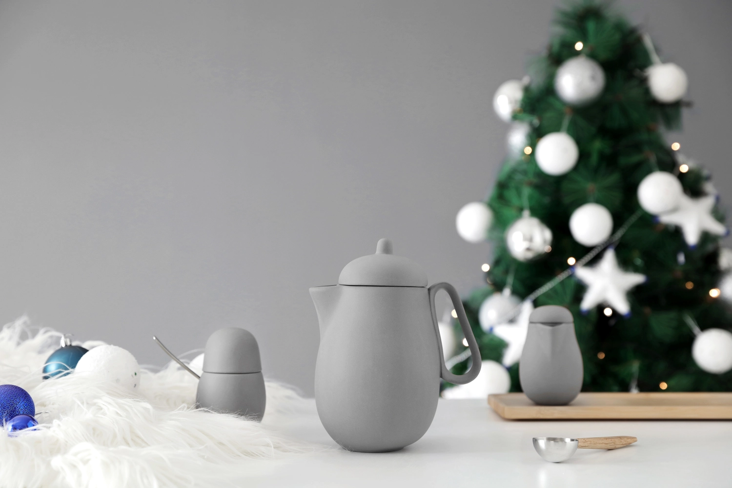 Set de 3 pichets à thé Nina avec lait et sucre