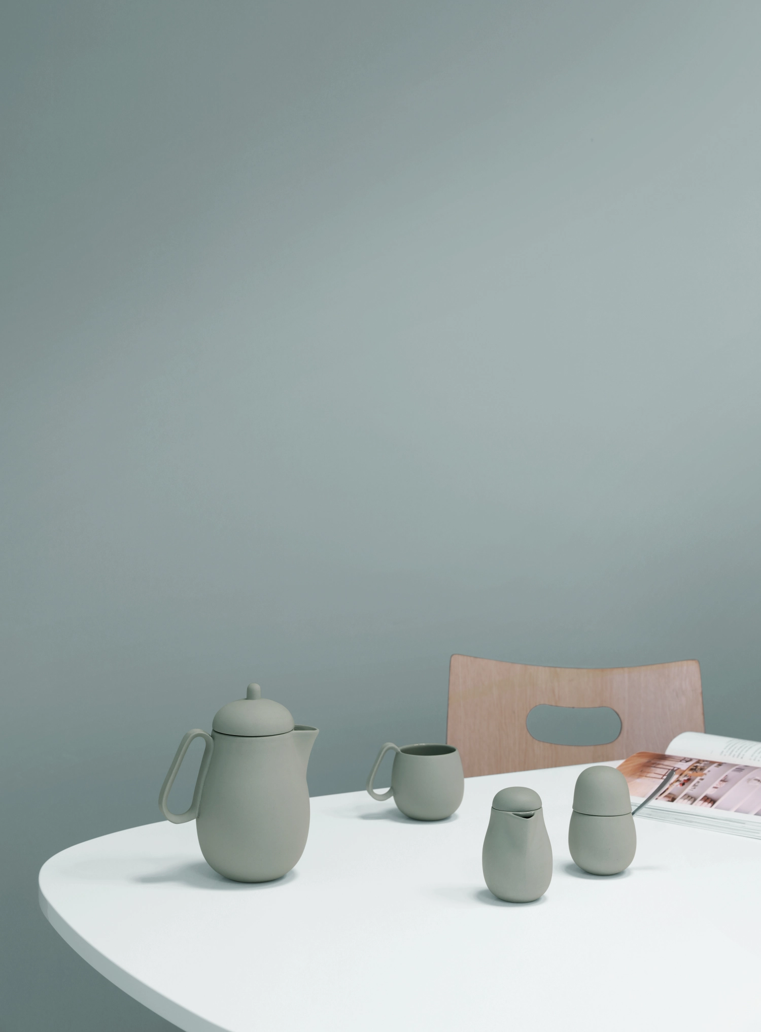 3er Set Nina Teekrug mit Milch und Zucker