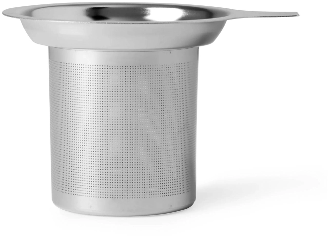 Minima passoire à thé avec couvercle métallique