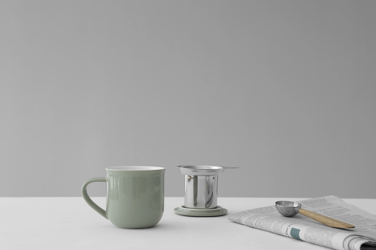 Lot de 2 tasses Minima Eva avec passoire