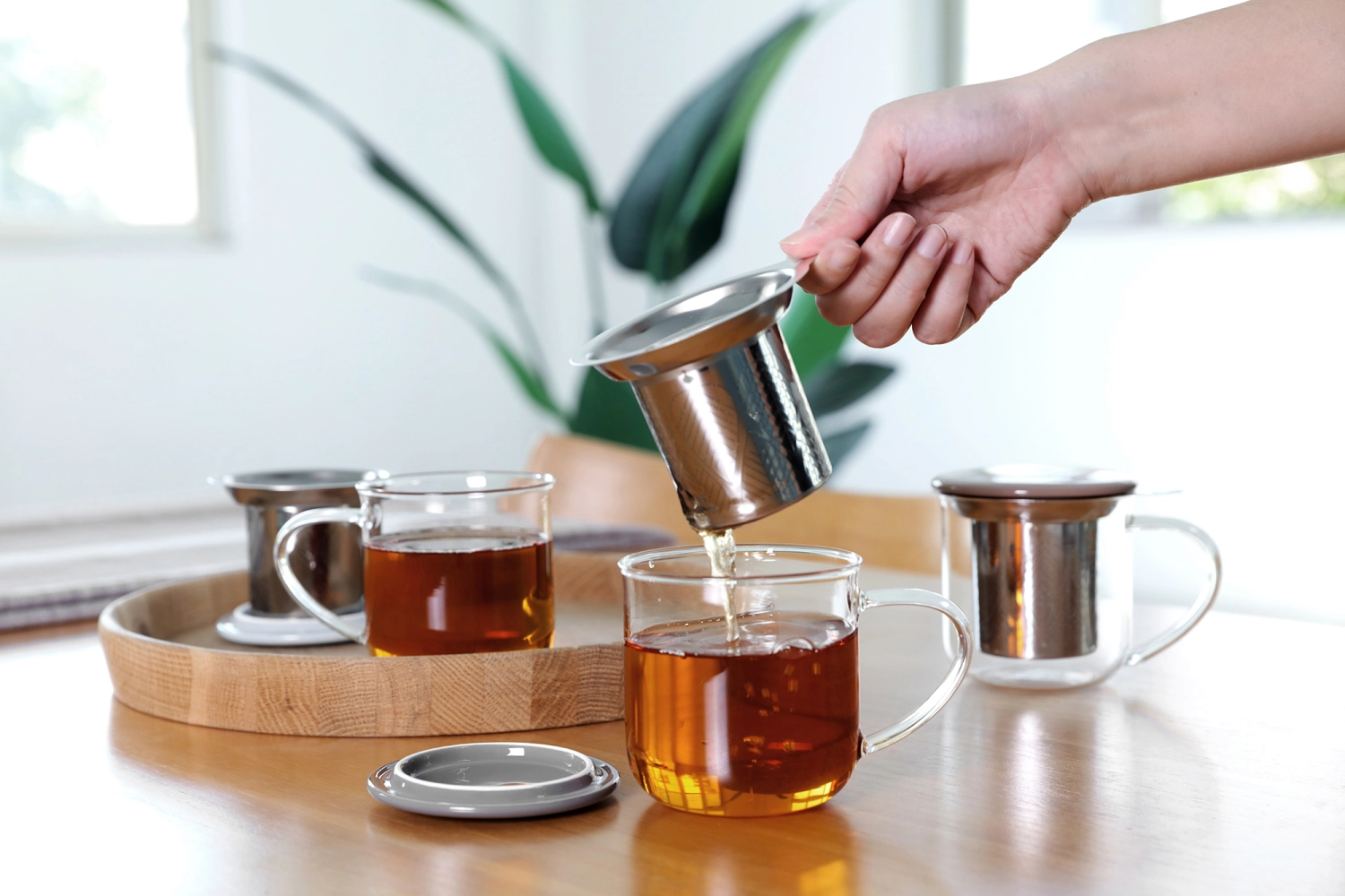 Minima Eva Teetasse mit Infuser
