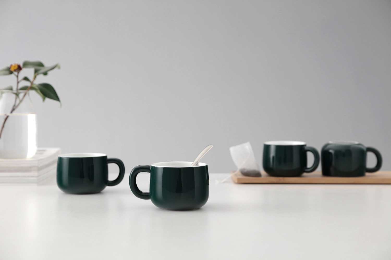 Set de 4 tasses à thé Isabella