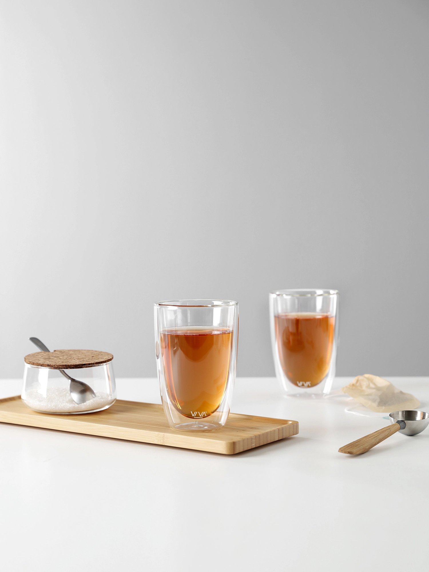 Lot de 2 tasses Lauren double paroi L