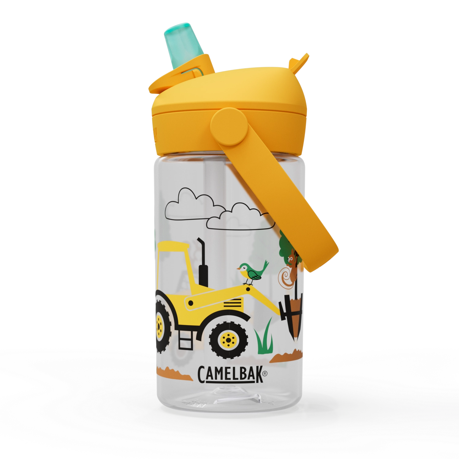 Thrive Flip Straw Kids tractors and trees